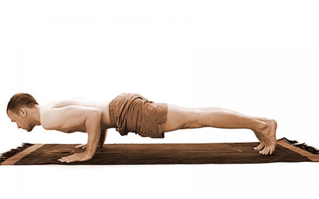 Chaturanga Dandasanao Plancha. Beneficios de las Posturas de Yoga.